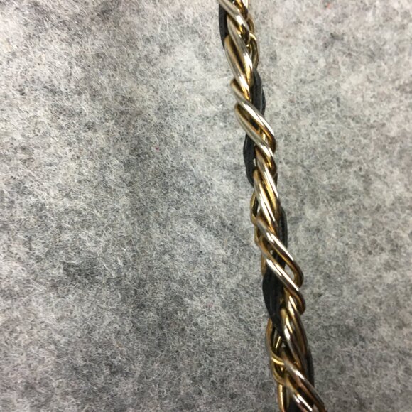 Vintage Evening Clutch Crossbody Envelope Patent Leather Quilted Black Kisslock - Picture 5 of 16